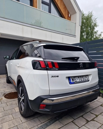 Peugeot 3008 cena 85000 przebieg: 98000, rok produkcji 2018 z Warszawa małe 22